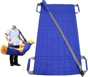 41"X 28" Patient Slide Sheet with Shoulder Strap, Reusable and Washable Transfer Board, Patients Positioning Pad