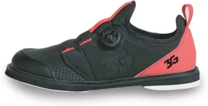 900 Global 3G Men's Speed Dial Right Hand Bowling Shoes - Black/Red 14 M US