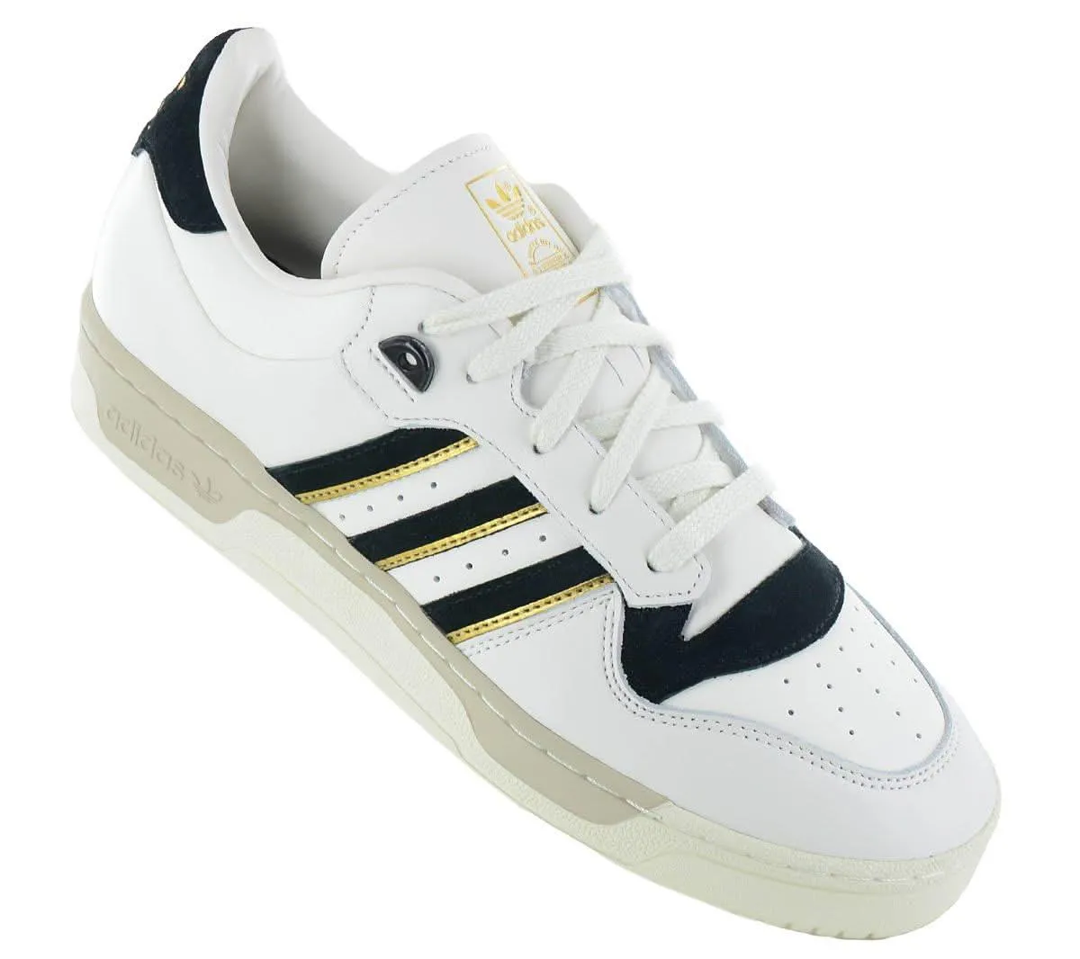 adidas Originals RIVALRY 86 LOW  - Herren Sneakers Schuhe Leder Weiß IF6262
