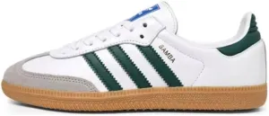 Adidas Samba OG Men's Sneaker (Collegiate Green Gum, US Footwear Size System, Adult, Men, Numeric, Medium, 8.5)