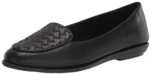 Aerosoles Women's Brielle Loafer Flat, Black, 9