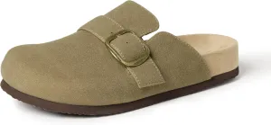 Amazon Essentials Men's Buckle Top Comfort Clogs