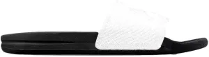 APL: Athletic Propulsion Labs Women's Big Logo Techloom Slide, (6, Metallic Pearl/White, Numeric_6)