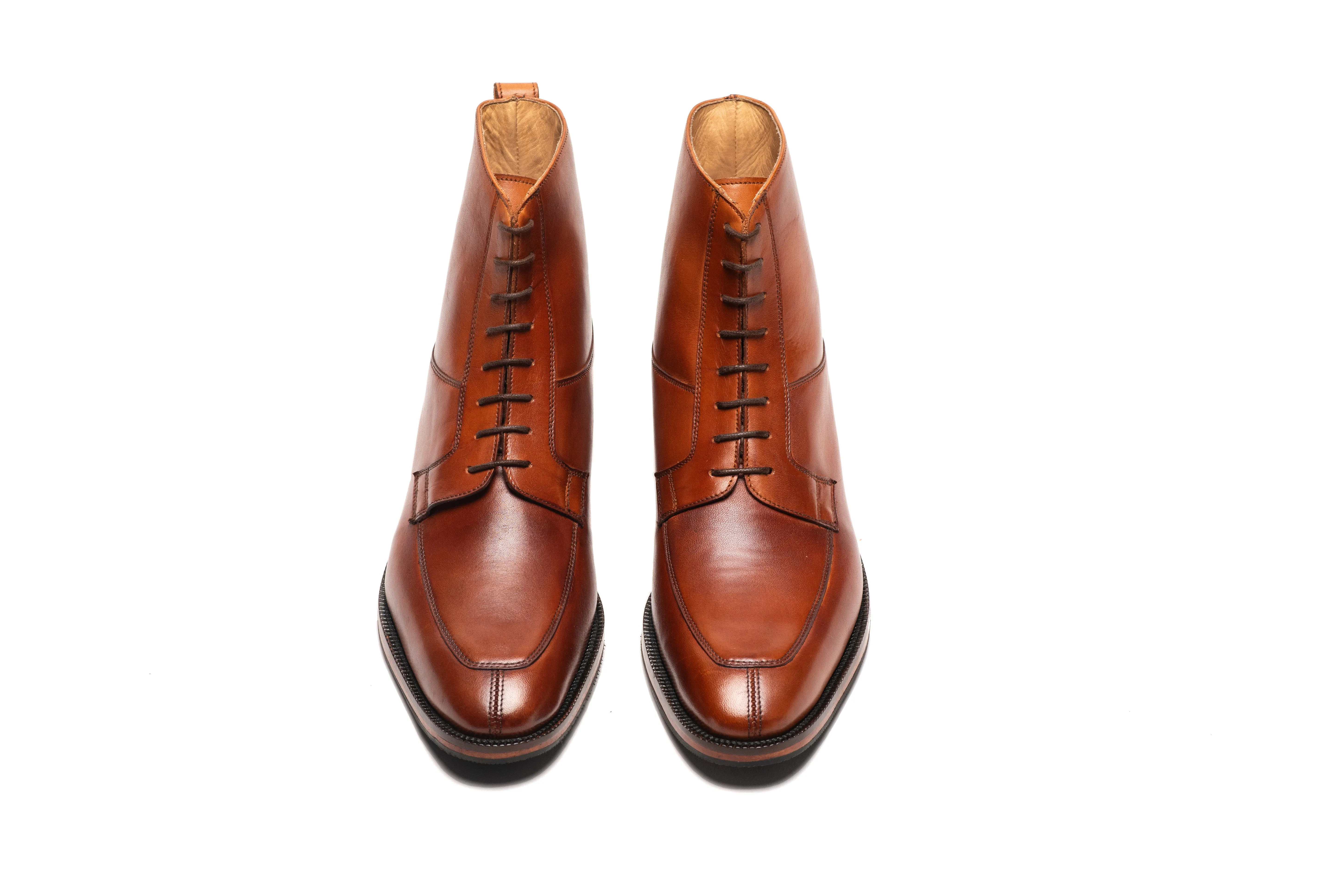 Apron Derby Boot - Tan