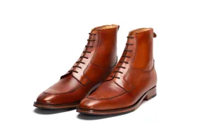 Apron Derby Boot - Tan