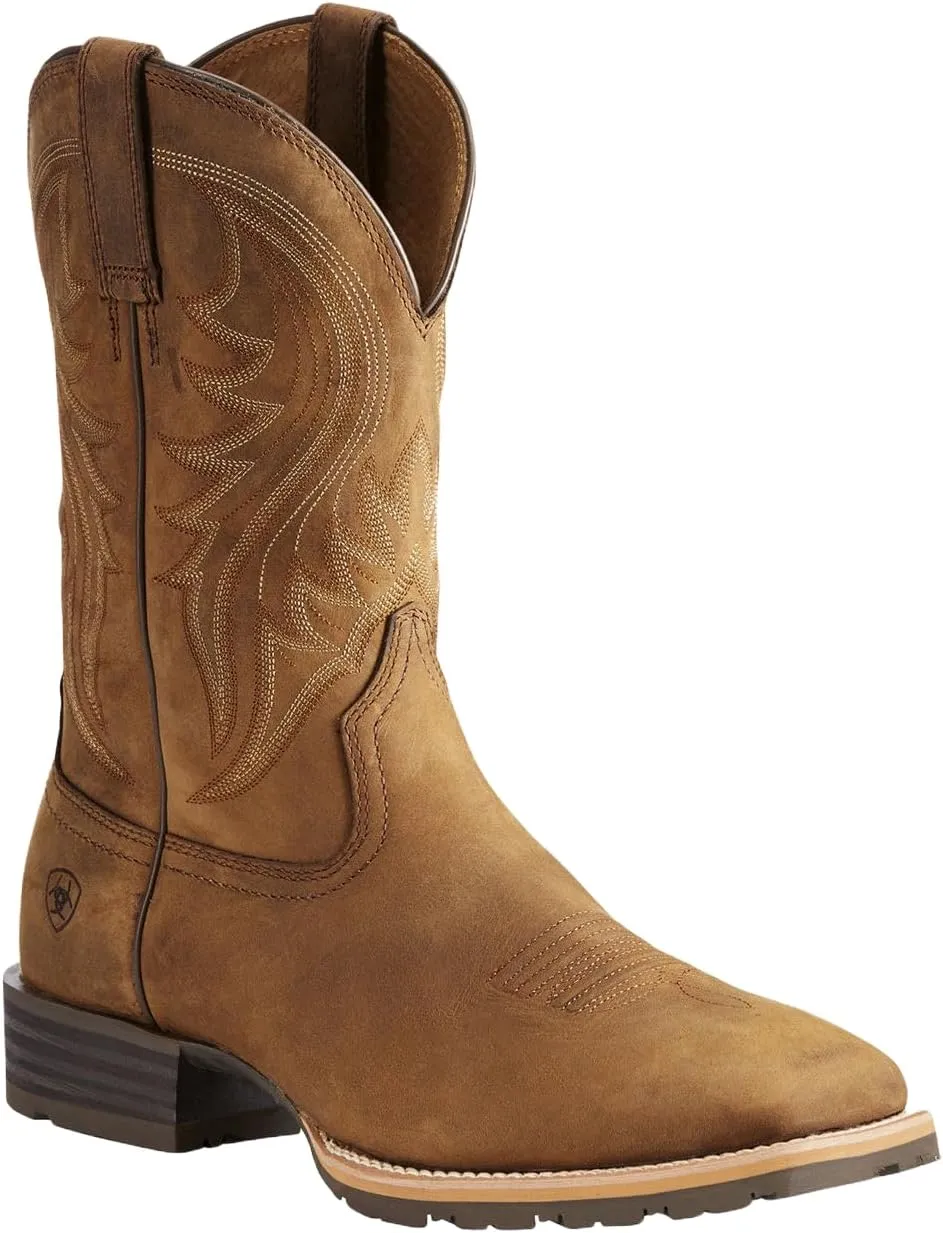 Ariat 1002317515D Men's Hybrid Rancher Cowboy Boot Distressed Brown 15D