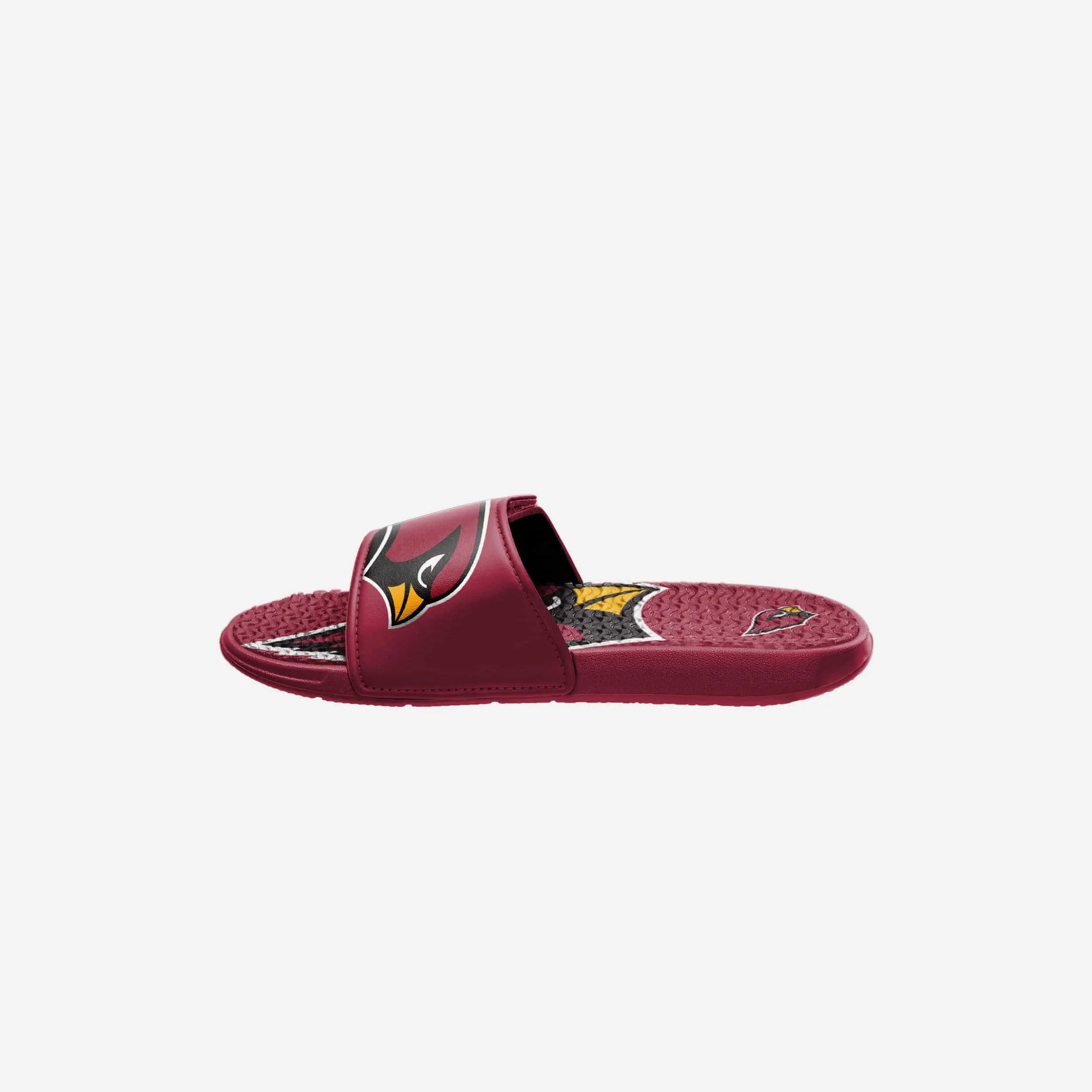 Arizona Cardinals Youth Colorblock Big Logo Gel Slide