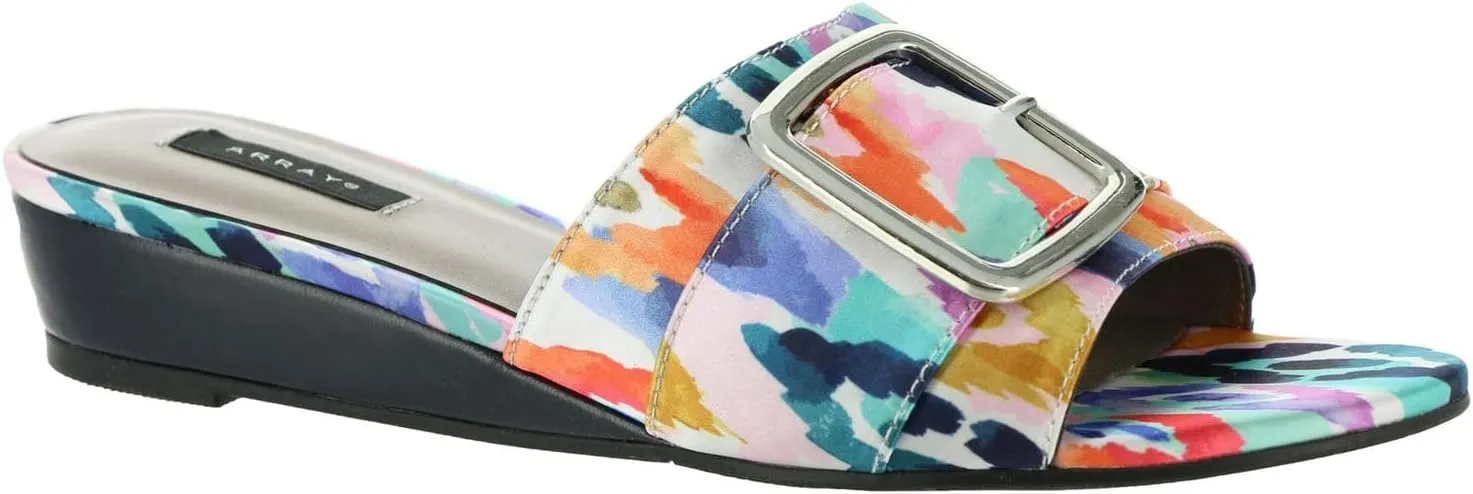 ARRAY Masseys Milan for Women, Fabric Slide with Oversized Buckle