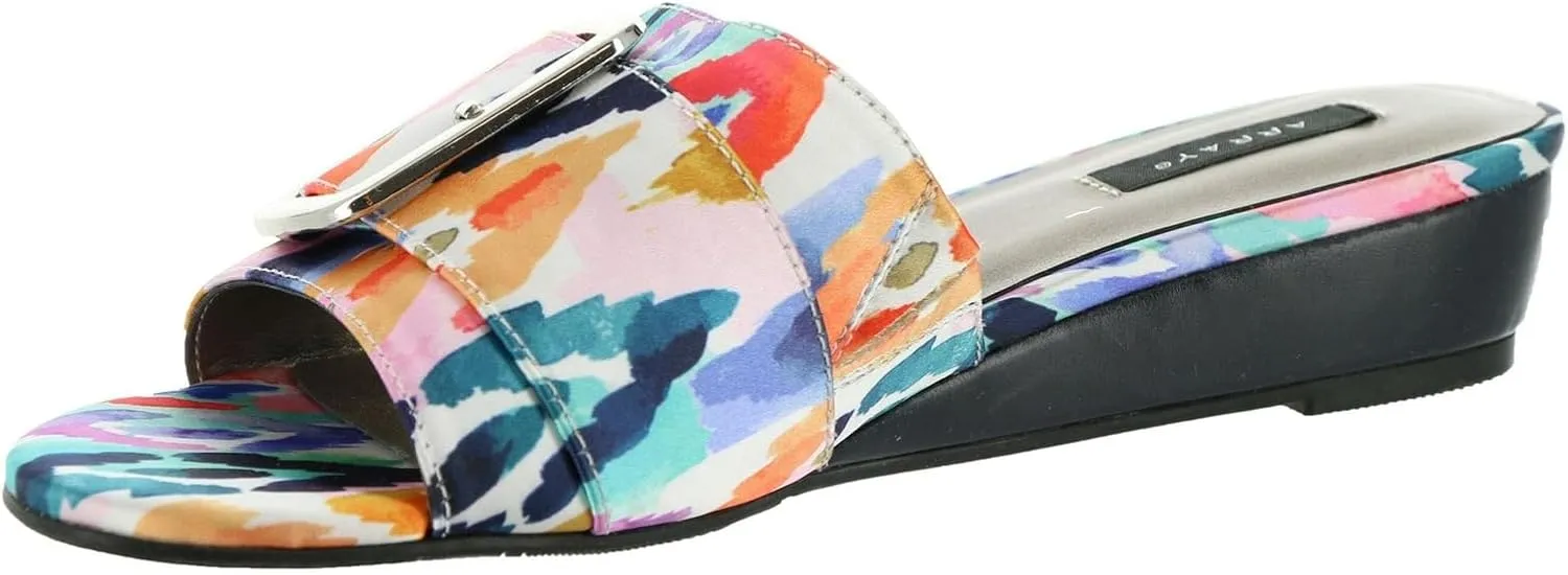 ARRAY Masseys Milan for Women, Fabric Slide with Oversized Buckle