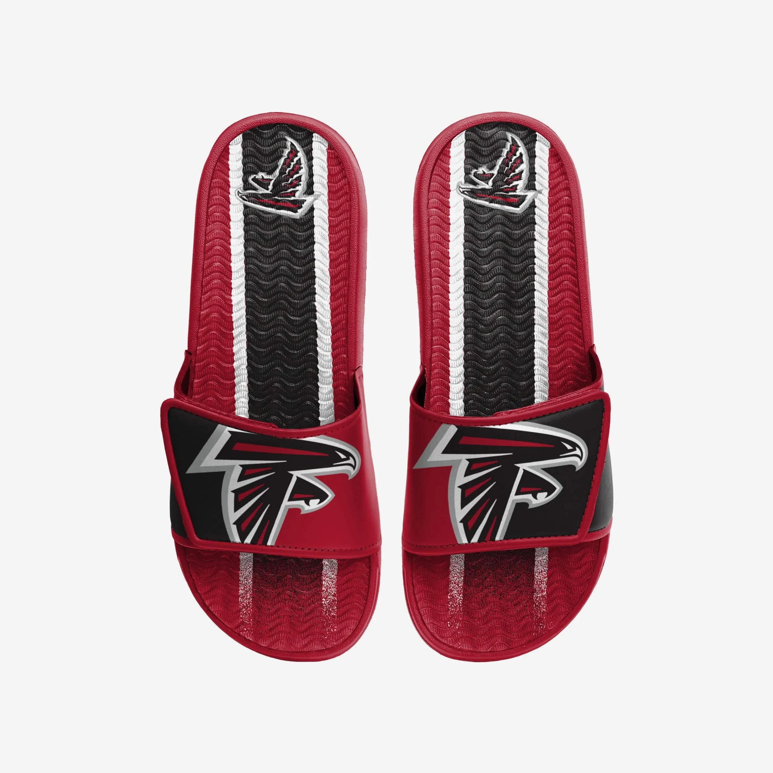 Atlanta Falcons Team Stripe Gel Slide