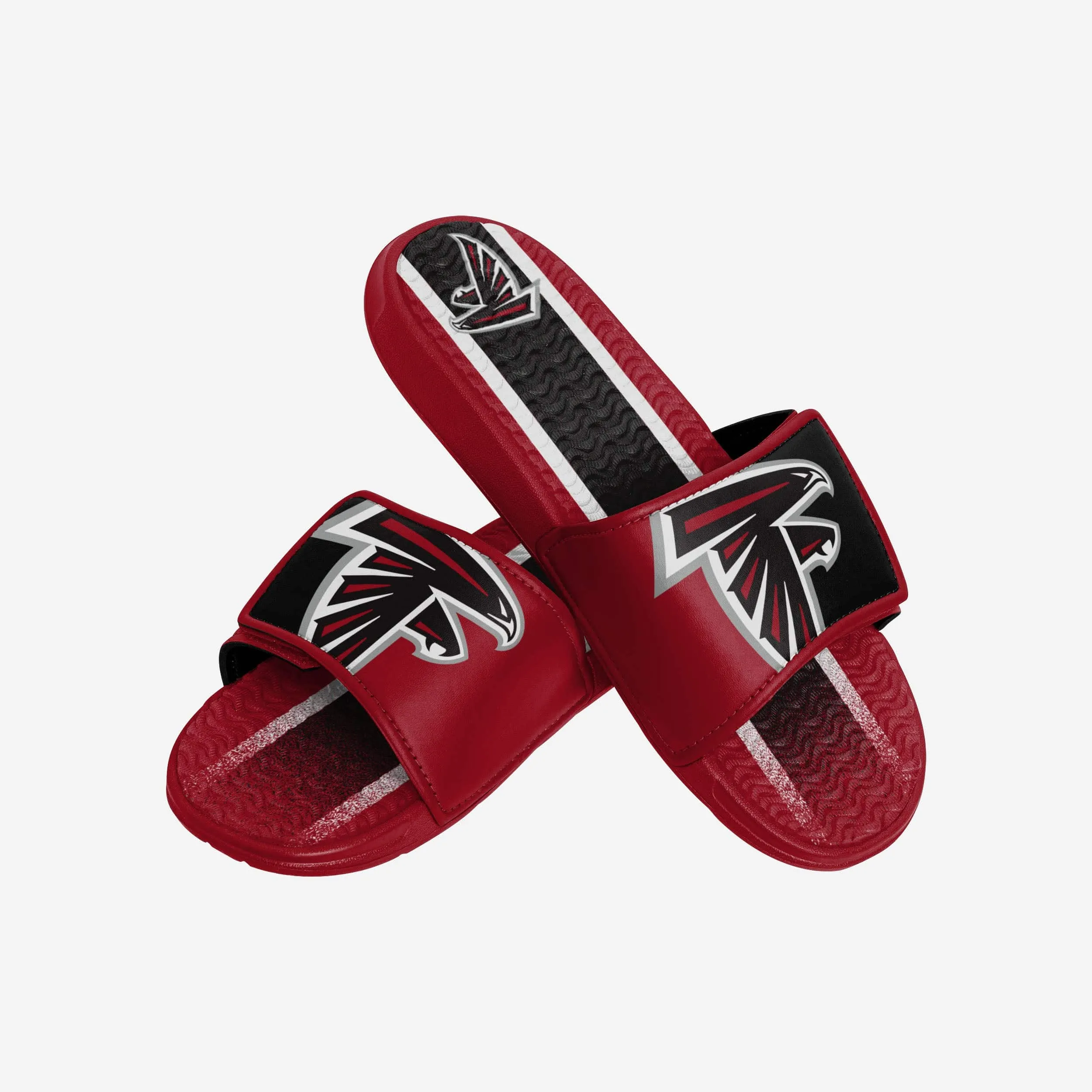 Atlanta Falcons Team Stripe Gel Slide