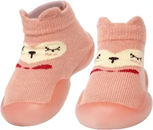 Baby Toddler Slippers Socks Non-Skid Soft Sole Infant Boys Girls Slippers Socks First Walker Breathable Indoor Floor Shoes Socks