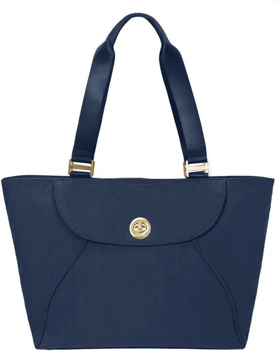 Baggallini Alberta Travel Tote Gold Hardware, Pacific, One Size