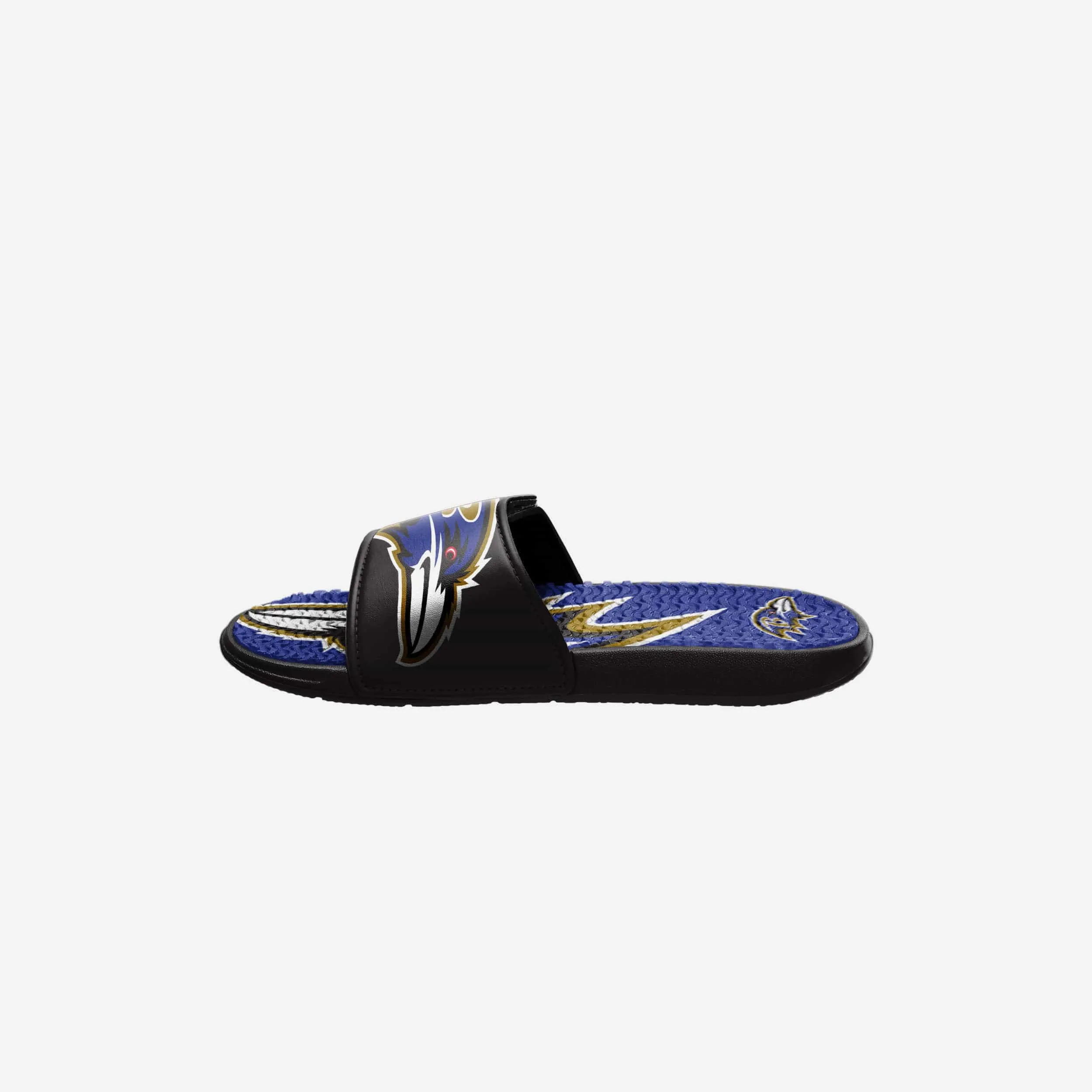 Baltimore Ravens Youth Colorblock Big Logo Gel Slide