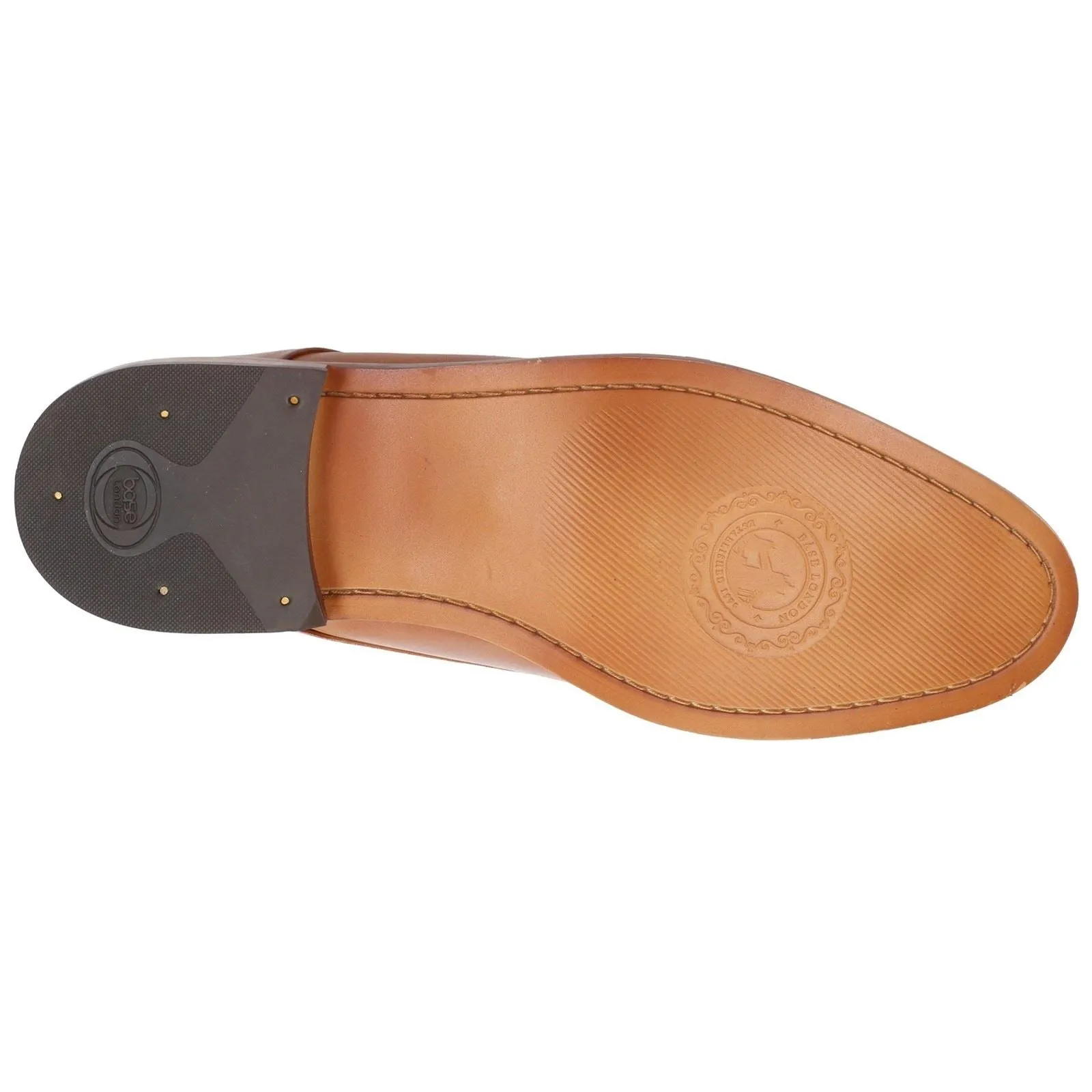Base London Men's Script Washed Shoe in Tan