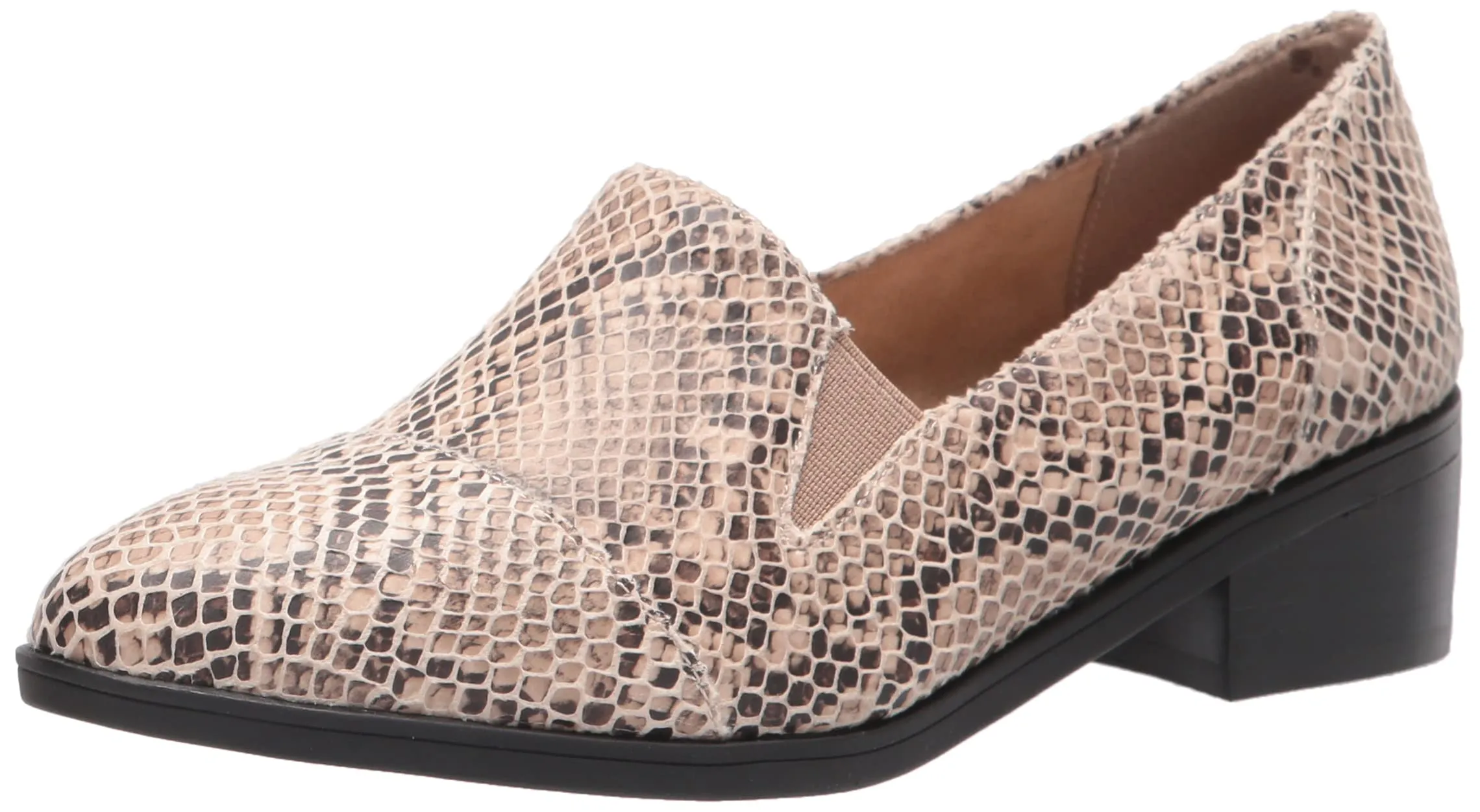 Bella Vita Women's Ohara Loafer, Natural Snake, 7