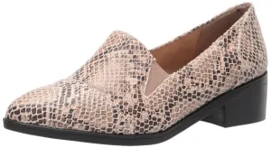 Bella Vita Women's Ohara Loafer, Natural Snake, 7