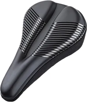Bike Seat Cushion for Fuji America, Memory Foam & Gel Padded Cover Bicycle Seat for Men Women Shock-Absorbing Comfort Bike Seat Pad,B