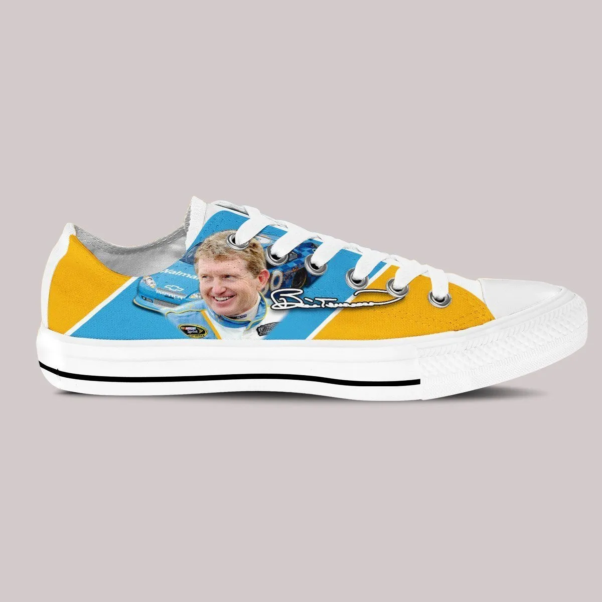 bill elliott new ladies low cut sneakers