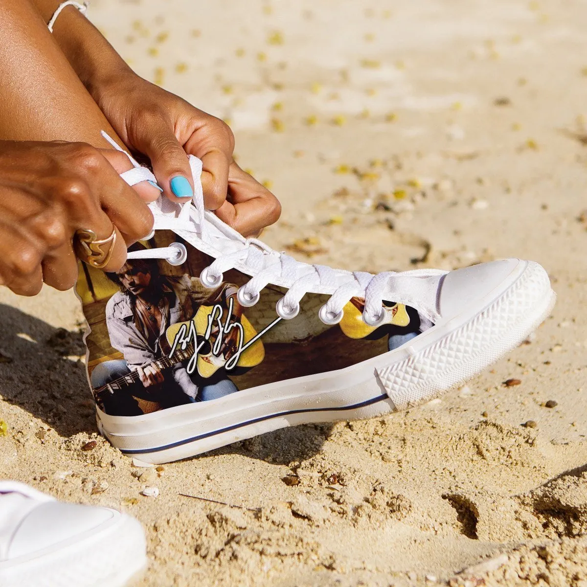 billy ray cyrus ladies high top sneakers