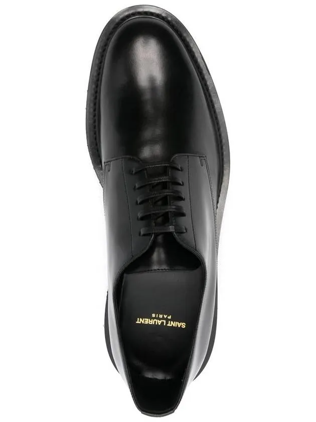 Black Excellent reviews Derby Calfskin Saint Up Big offer Lace Laurent Army