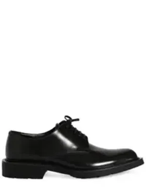 Black Excellent reviews Derby Calfskin Saint Up Big offer Lace Laurent Army