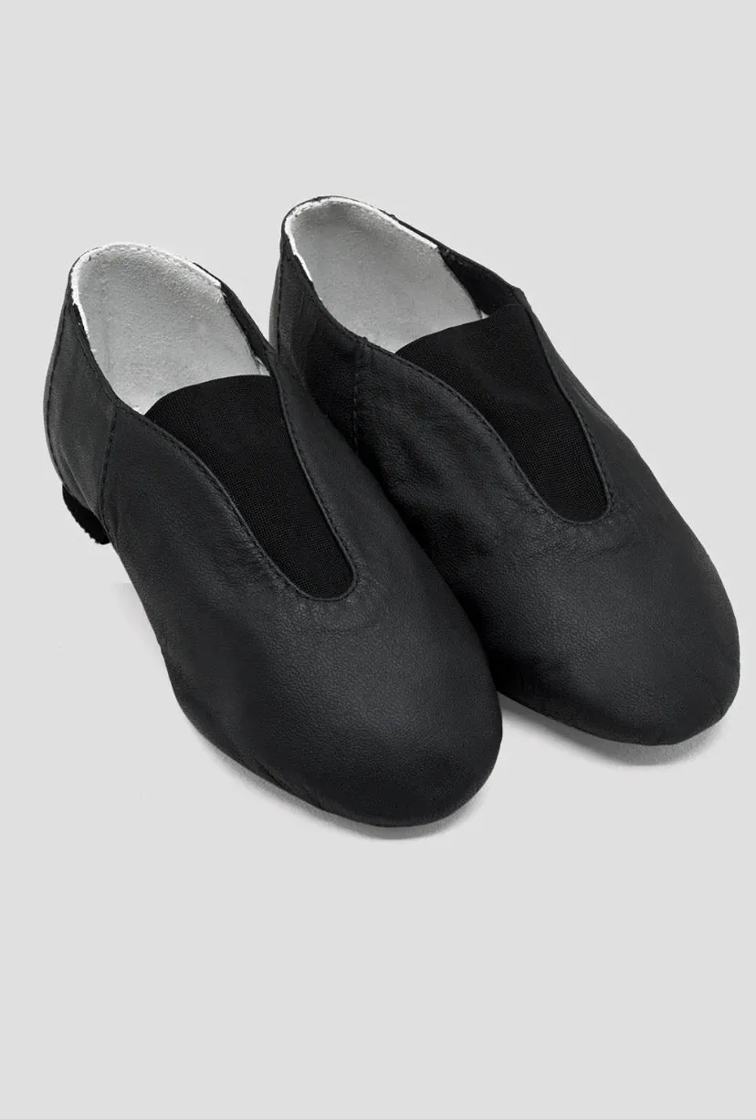 Bloch Adults Pure Jazz Leather Jazz Shoes - Black