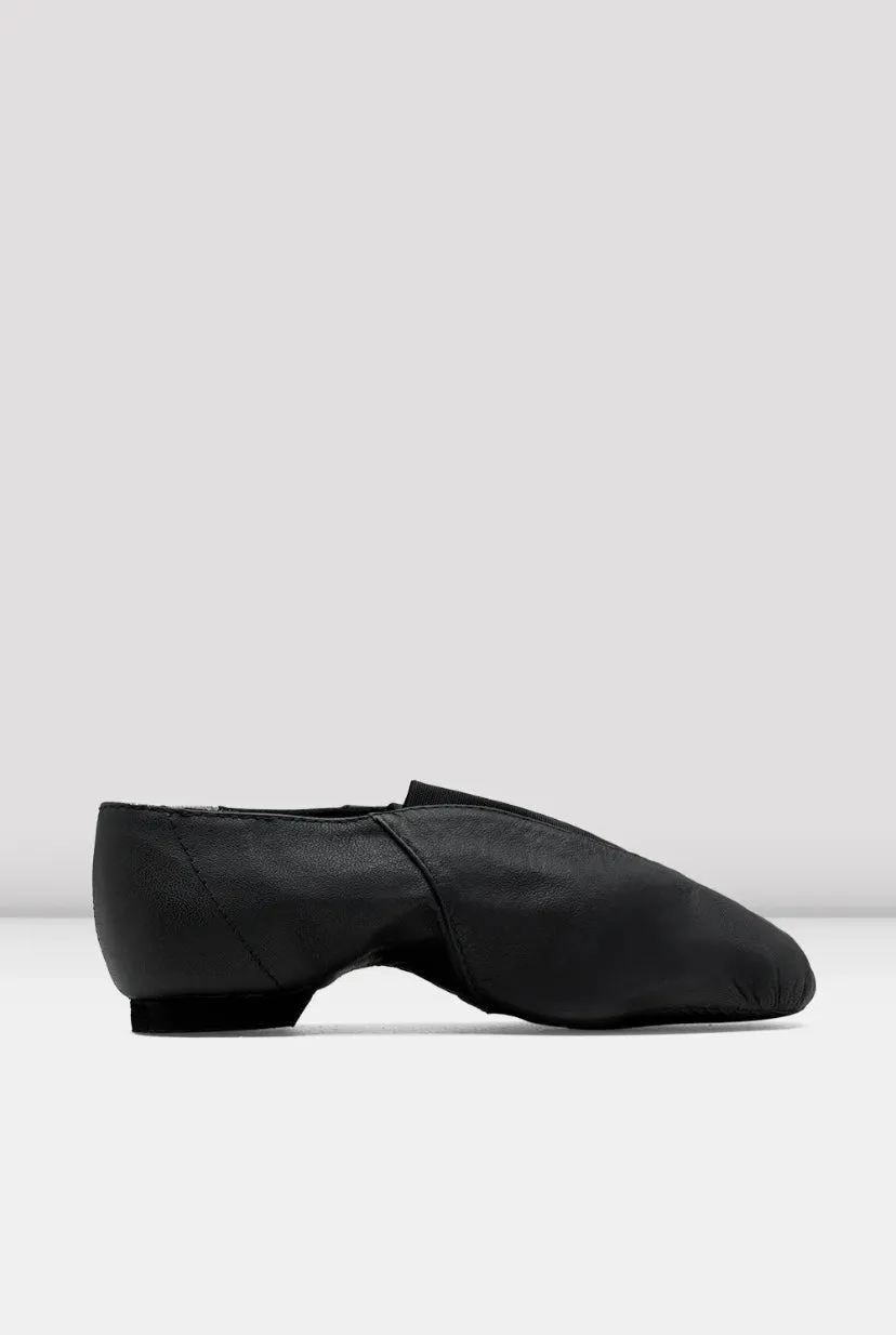 Bloch Adults Pure Jazz Leather Jazz Shoes - Black