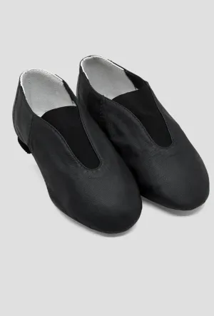 Bloch Childrens Pure Jazz Leather Jazz Shoes - Black