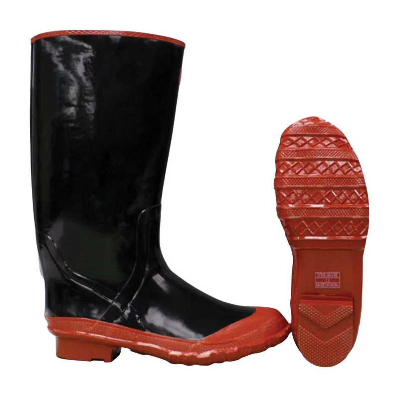 Boss Men's Knee Boots 8 US Black/Red