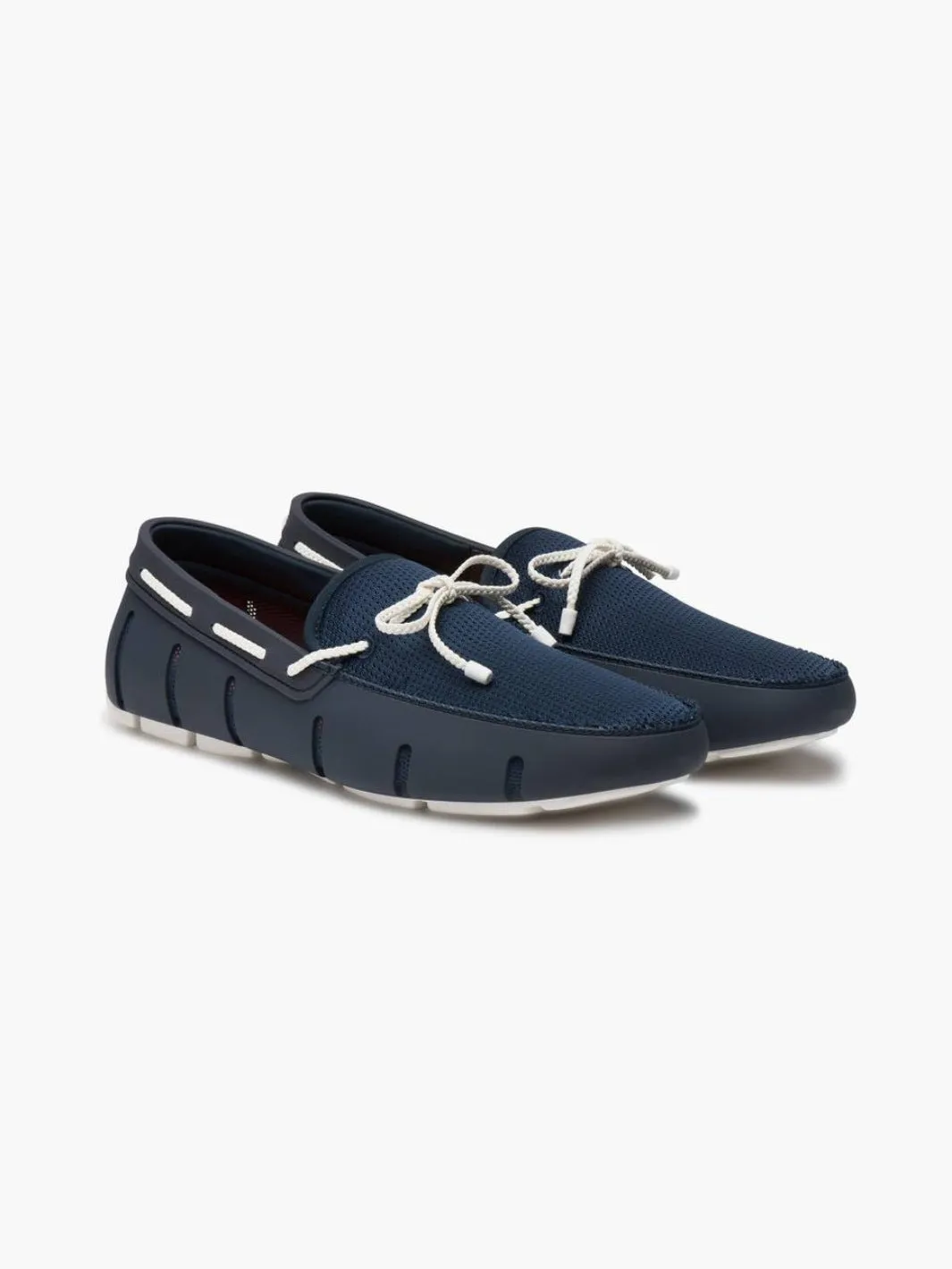 BRAIDED LACE LOAFER Marine