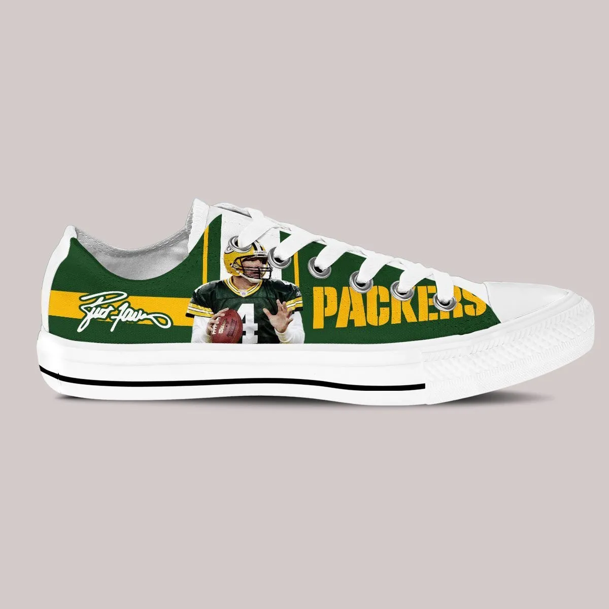 brett favre mens low cut sneakers cut