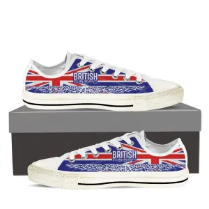 british roots mens low cut sneakers cut
