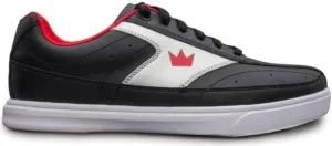 Brunswick Renegade Wht/Blk Mens Bowling Shoes