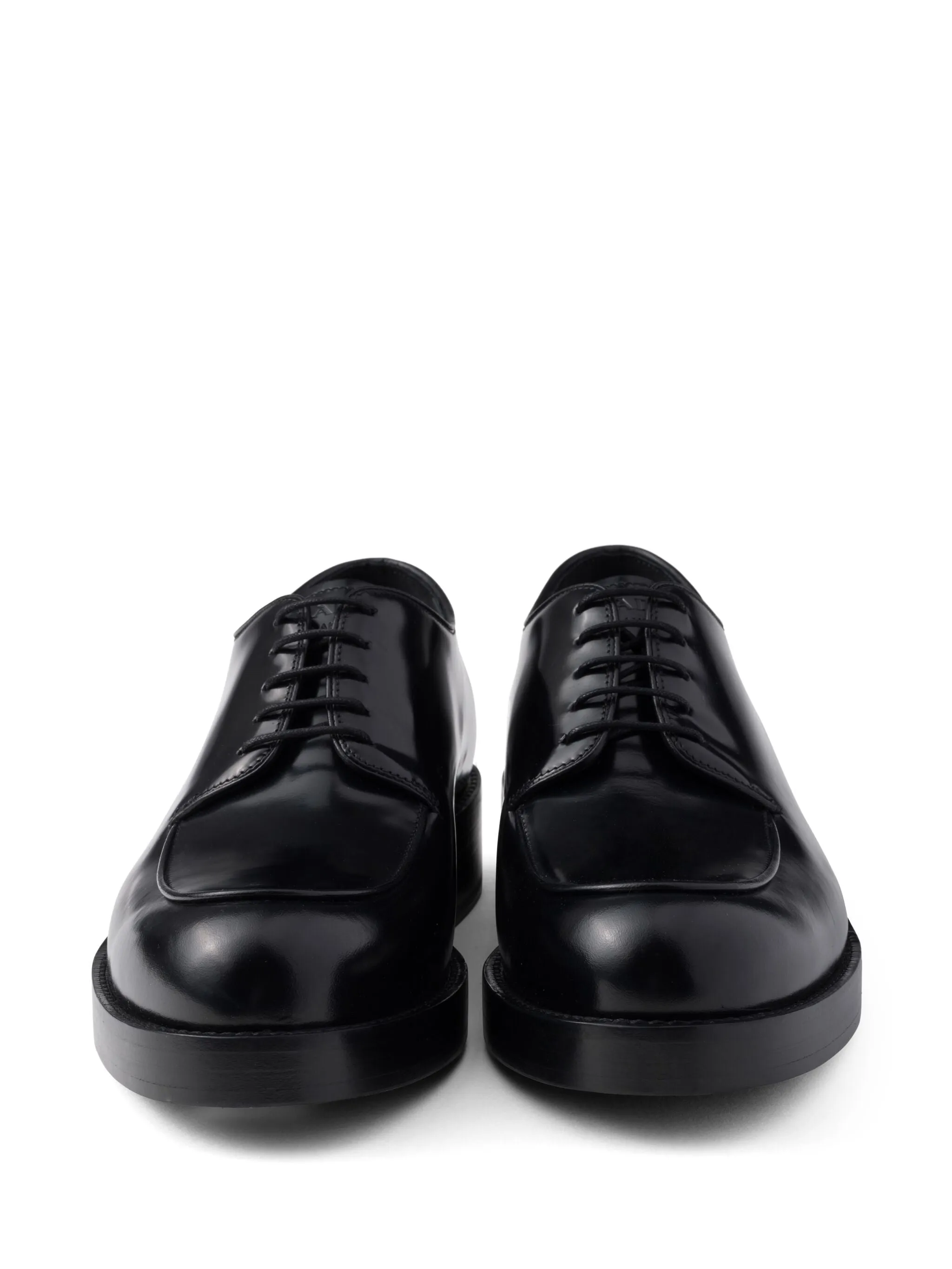 Brushed Leather Derby Shoes