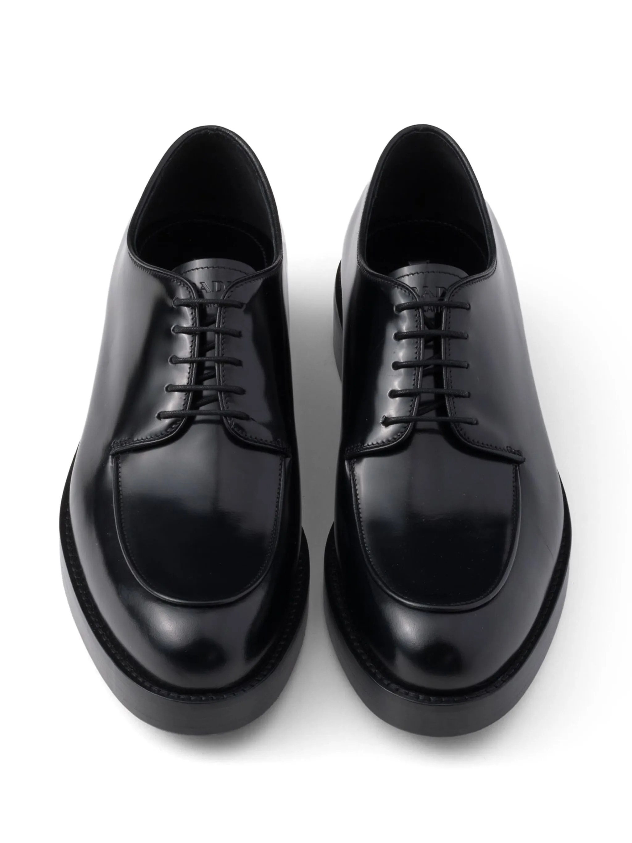 Brushed Leather Derby Shoes