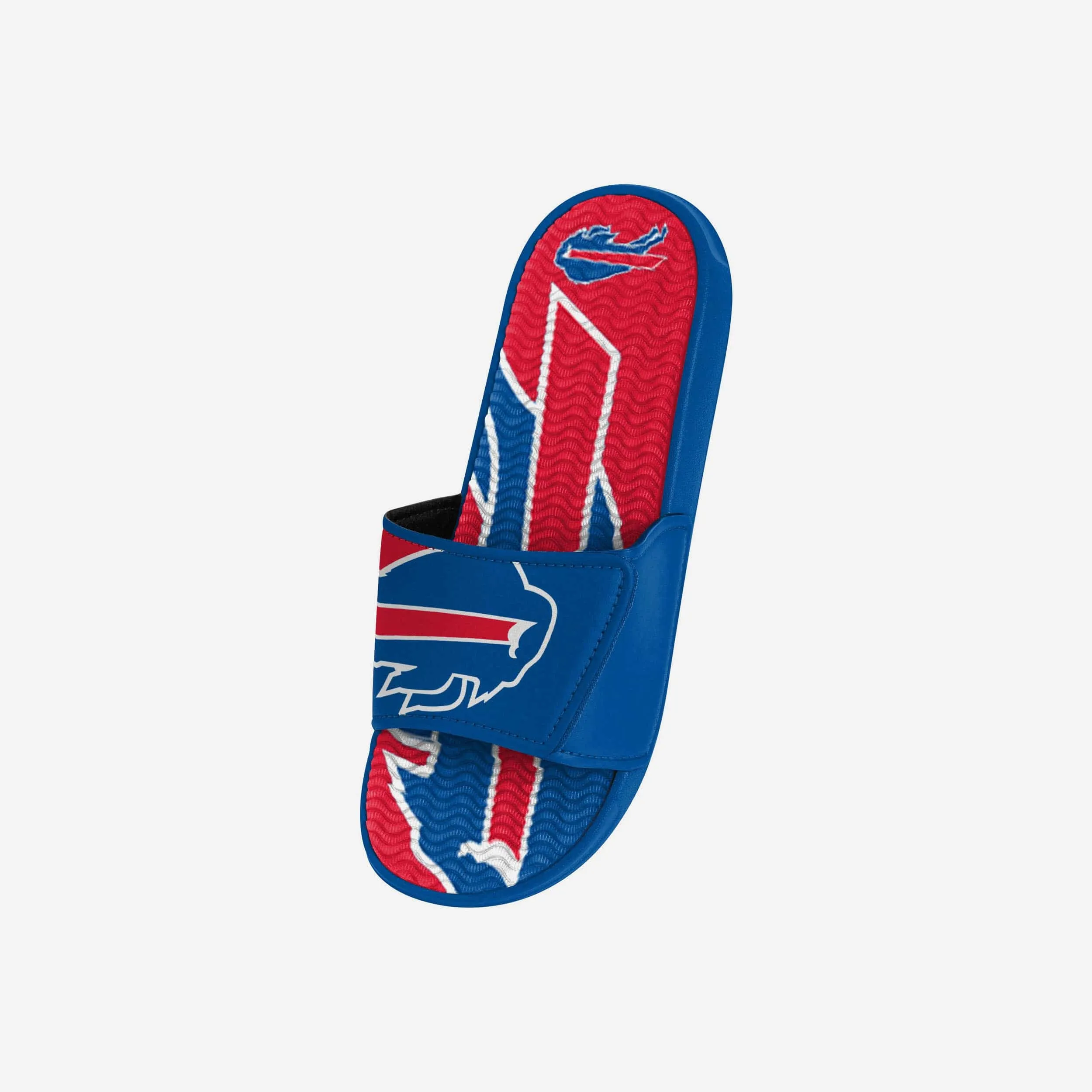 Buffalo Bills Youth Colorblock Big Logo Gel Slide