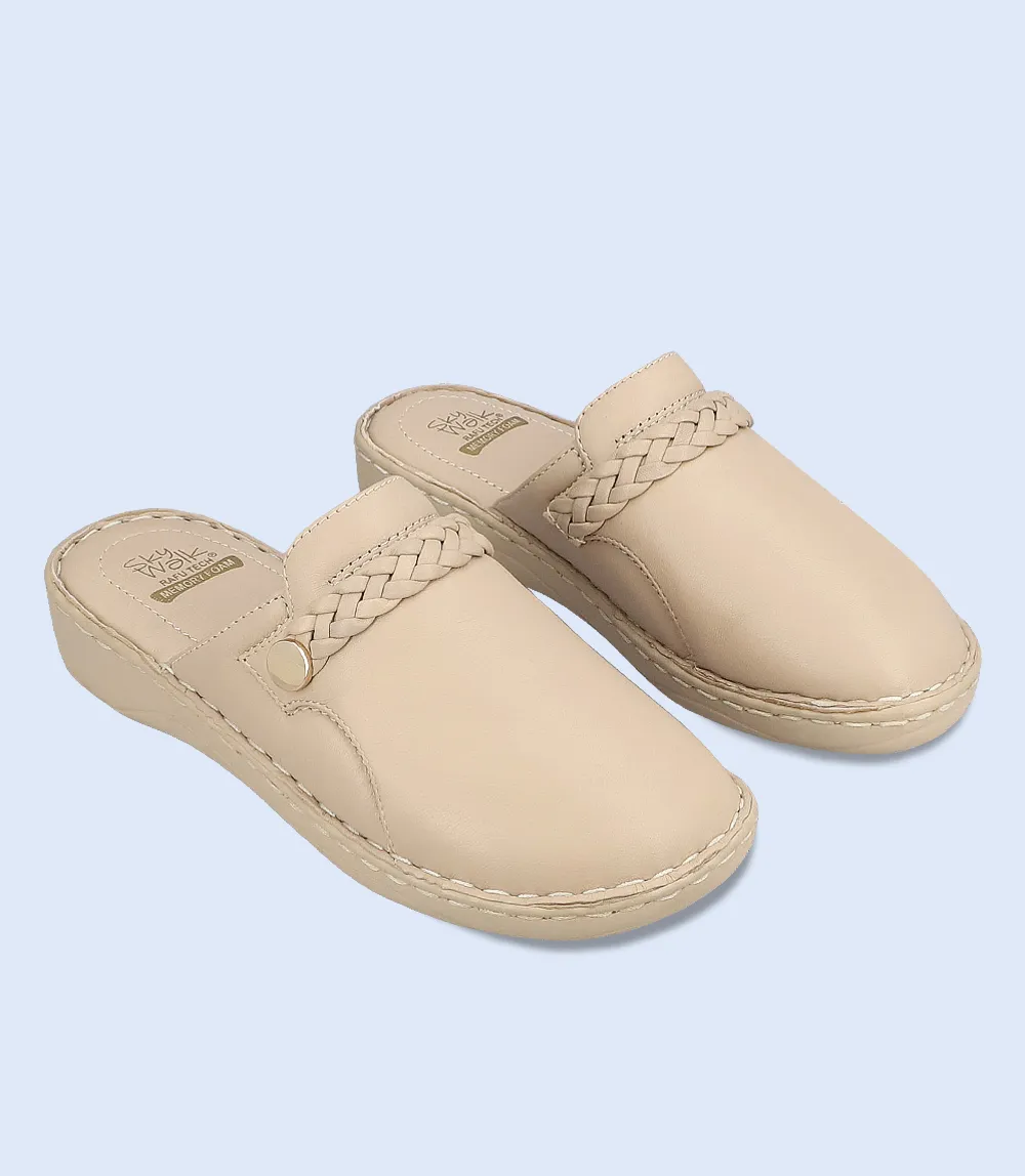 BW6372-FAWN-Women Mules
