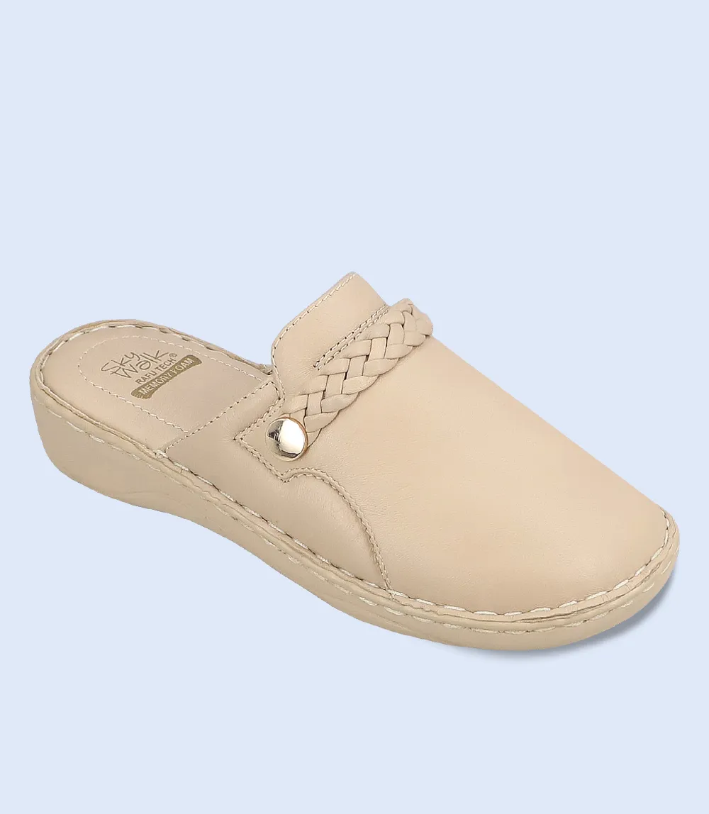 BW6372-FAWN-Women Mules