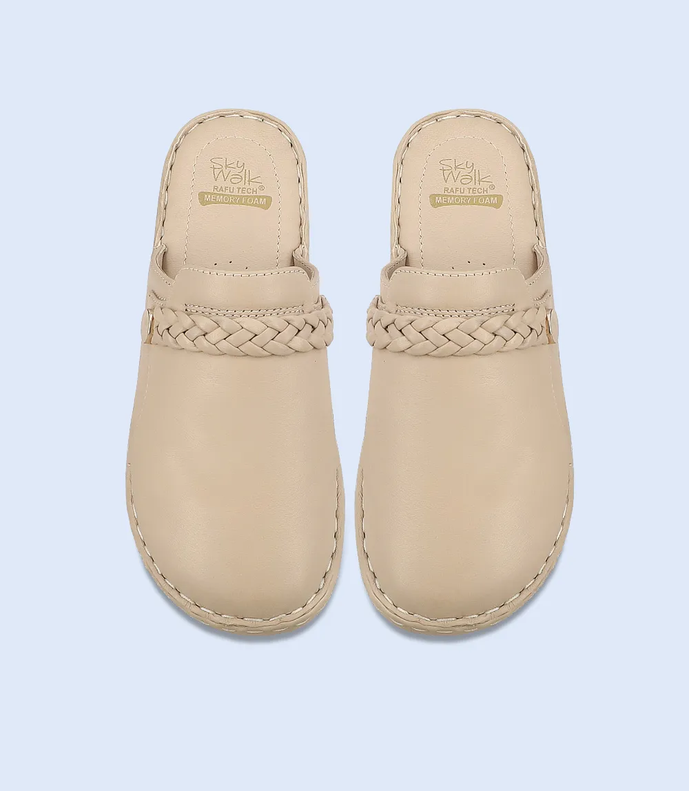 BW6372-FAWN-Women Mules