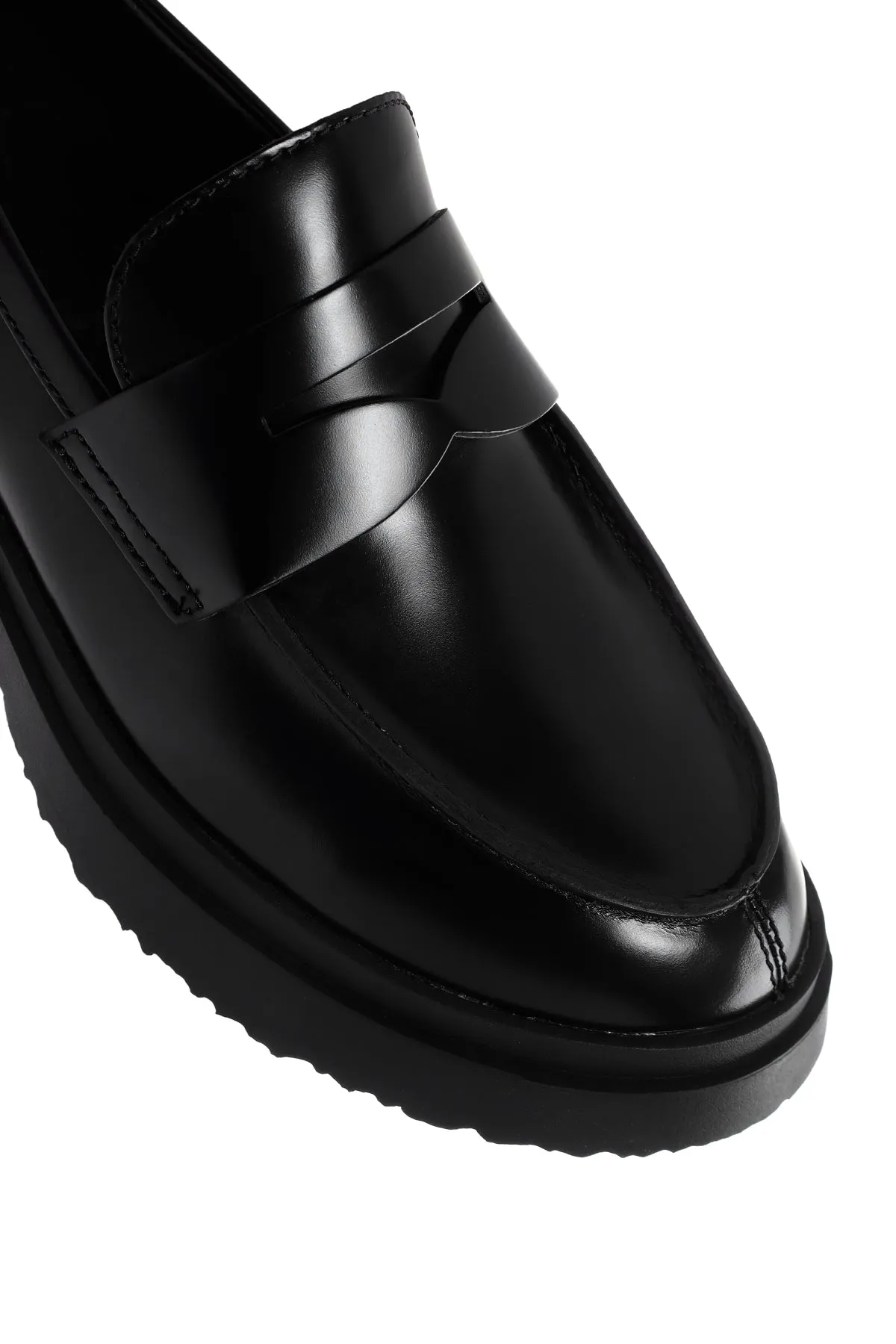 Camper Erkek Siyah Walden Deri Casual Loafer
