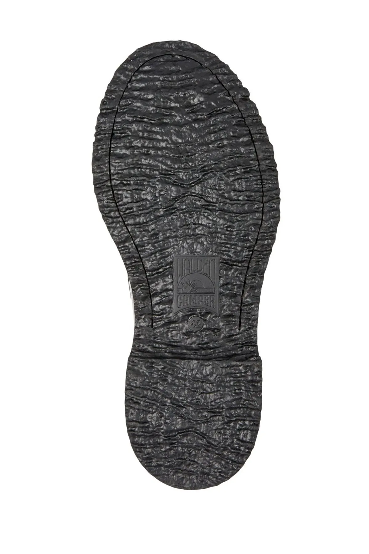 Camper Erkek Siyah Walden Deri Casual Loafer