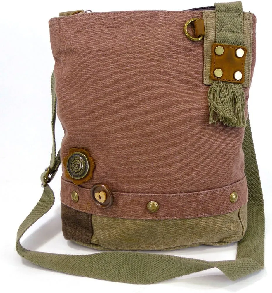 Chala Patch Cross-Body Women Handbag Mauve