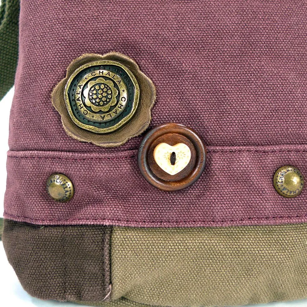Chala Patch Cross-Body Women Handbag Mauve