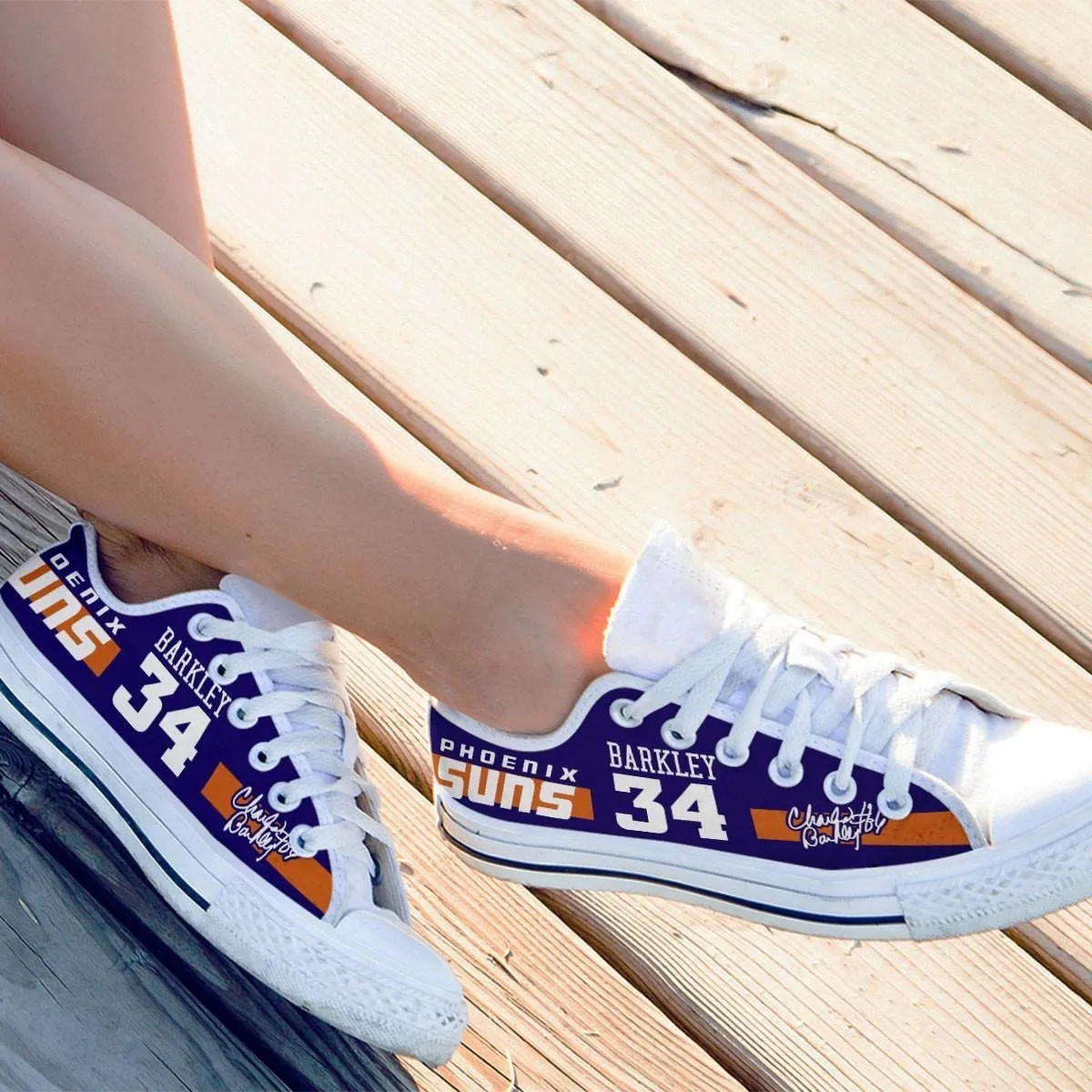 charles barkley ladies low cut sneakers