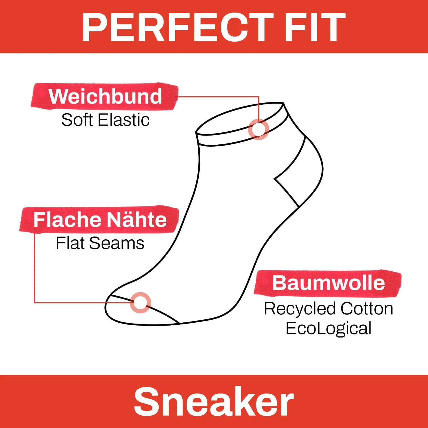 Chili Lifestyle SNEAKER Socken Karo 8 Paar Baumwolle Weichbund