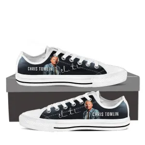 chris tomlin ladies low cut sneakers