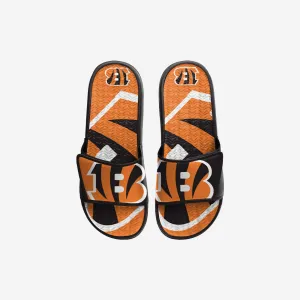 Cincinnati Bengals Youth Colorblock Big Logo Gel Slide