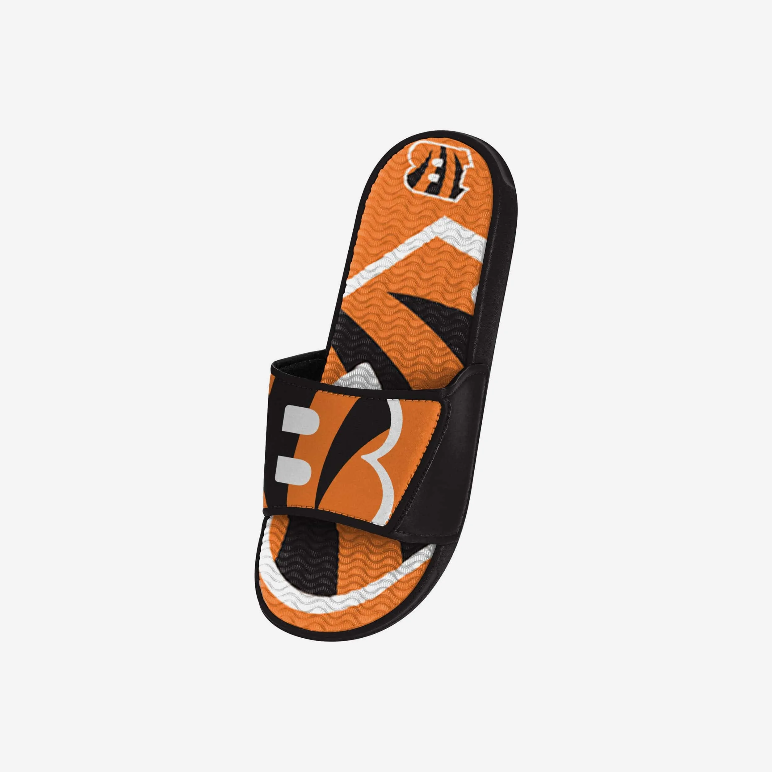 Cincinnati Bengals Youth Colorblock Big Logo Gel Slide