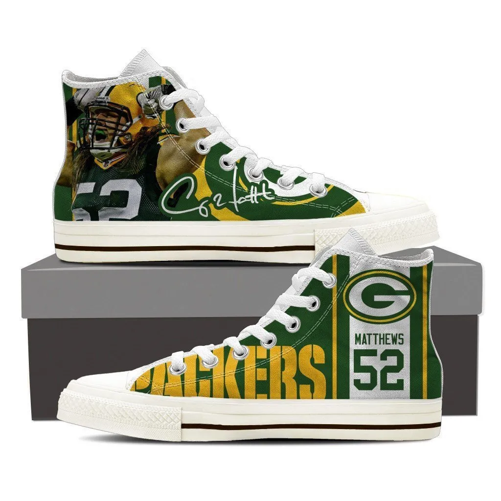 clay matthews mens high top sneakers high top